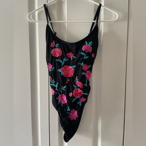 Forever 21 floral bathing suit size small